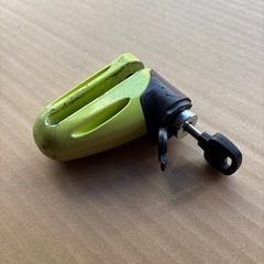 不具合無し　バイク用ディスクロック　鍵