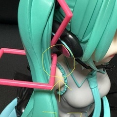 タイトーくじ　初音ミク39(ミク)の日　記念くじ　A賞　胸像フィギュアの画像
