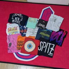 終了　 スピッツ　他　Spitzバンド ｔシャツ　 13枚セット...