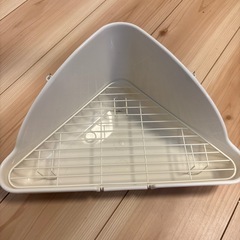 うさぎ用トイレ、チモシー入れの画像