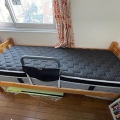 取りに来られる方限定　neruco マットレス
&無印ベッドフレームの画像