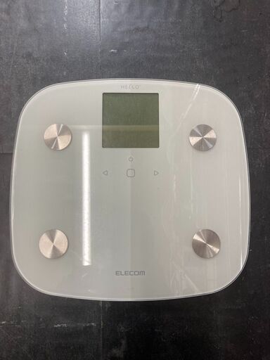 ☆中古￥1,500！ELECOM　体組成計　家電　HCS-FS01型　2018年製　【BB116】