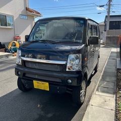 【PZターボ，4WD，リフトアップ】エブリィワゴン da64w