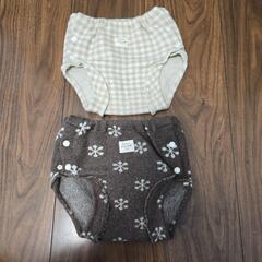 コトリワークス　クルーネック長袖　Tシャツ　100cm　短肌着　クルーソックス　セット まとめ売り 保育園入園準備 メリノウール　Kotori worksの画像