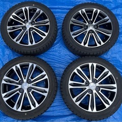 美品★2022年製ダンロップ スタッドレスタイヤ165/55R15 ダイハツ純正