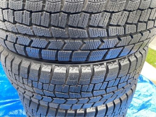 美品★2022年製ダンロップ スタッドレスタイヤ165/55R15 ダイハツ純正