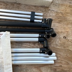 布団干し　物干し軽量アルミ製 の画像