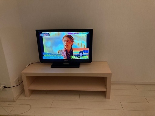 当日キャンセル 東芝32型＆テレビ台