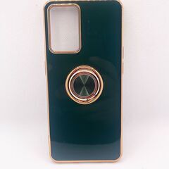 ★300円★OPPO Reno7A★スマホケース/グリーン★リング付きリング付き★スマホケース★USED/使用品★の画像