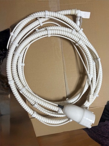 シャープの洗濯機のホース