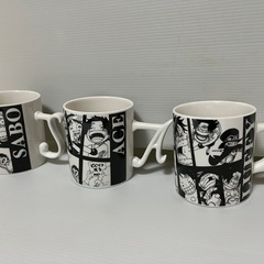 お譲り決定ワンピースコップ　3個の画像