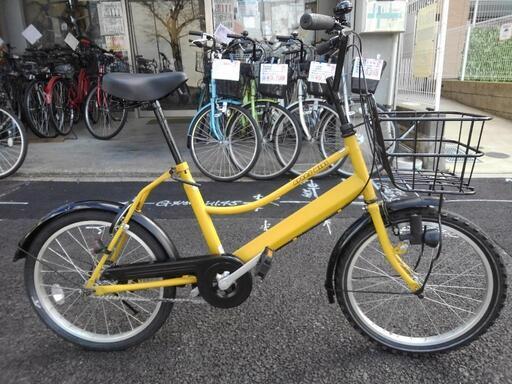 中古自転車３４１９　２０インチ　ギヤなし　LEDダイナモライト