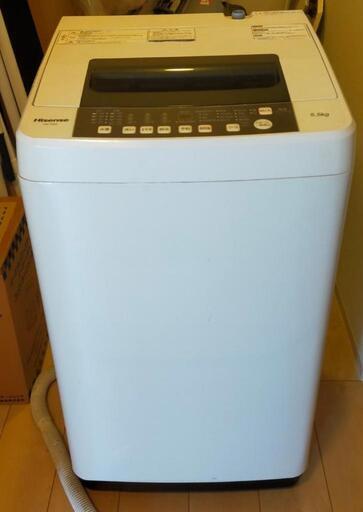 洗濯機　Hisense　5.5キロ