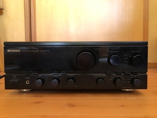 SANSUI プリメインアンプ AU-α607DR（ジャンク品）