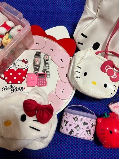 売り切れました　ハローキティ　23点　オマケ付きバック1つ　計24点 売り切れました ハローキティ 23点 オマケ付きバック1つ 計24点