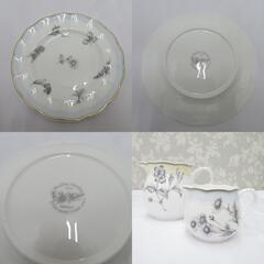 NIKKO (ニッコー) 食器 nikko healing garden ヒーリングガーデン  ケーキ皿 フルーツ皿 ティーポット ミルクポット  草花 【キモノオフ野々市若松店】の画像