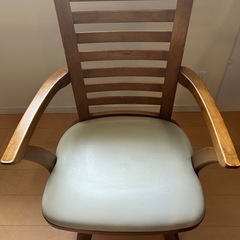 ダイニングチェア　回転式　4脚セット