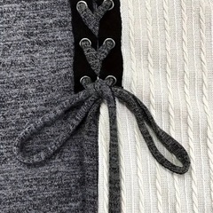 レディース 長袖トップス グレー
の画像