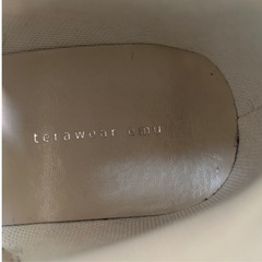 しまむら　terawear emu ホワイト　ブーツ　Ｌの画像
