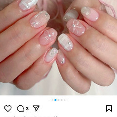 春ネイルのモデルをしてくださる方🙇🏻