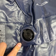 断捨離　キャンプに　エアーベッド　シングルサイズ　防災にもの画像