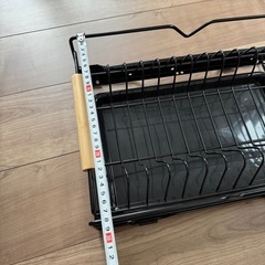 キッチンキャビネット用スライド引き出しタイプ引き出し1個、高耐久メタルワイヤーバスケット引き出しタイプ棚、排水トレイ付き、スライドアウト調理器具オーガナイザー、ブラック、ホームキッチン用品の画像