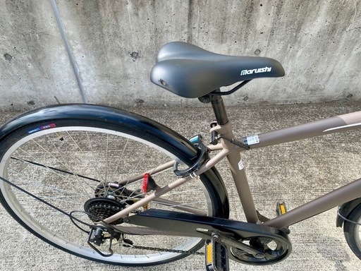 マルイシ 27インチ 6段 クロスバイク 中古 自転車 買取 APASCH
