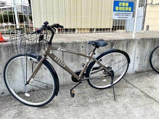 マルイシ 27インチ 6段 クロスバイク 中古 自転車 買取 APASCH