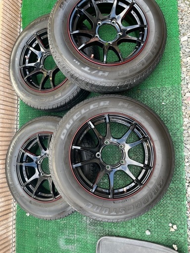 ジムニータイヤホイール　レイズ超美品