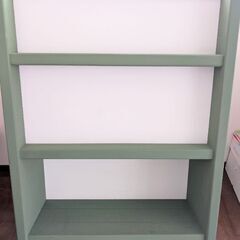 山の前製作所　ほろほろ森　絵本の本棚　グリーン