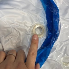断捨離　大きめ❗️家庭用プール屋根付きの画像