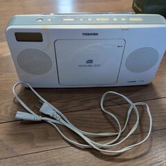TOSHIBA CDラジオプレーヤーの画像