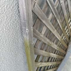 木製ラティスの画像