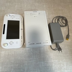 Wii U 本体　本体の動作のみ確認　パーツ不足あり