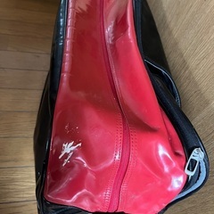 NIKEエナメルバッグ大　usedの画像