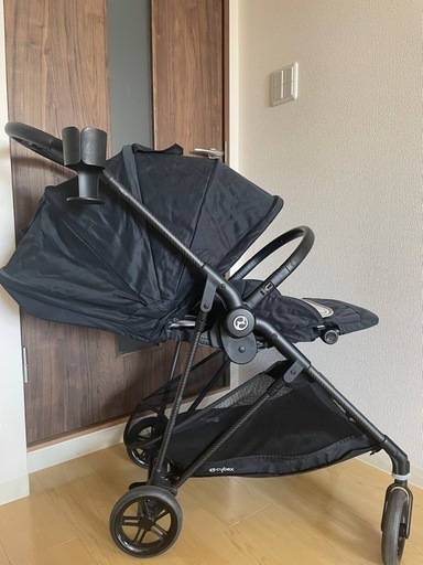 最終値下げ⭐︎3点備品付き⭐︎サイベックスベビーカーメリオカーボン 美品