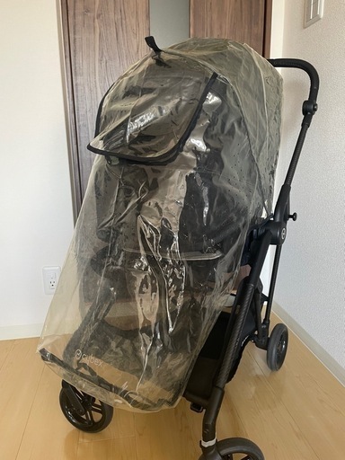 最終値下げ⭐︎3点備品付き⭐︎サイベックスベビーカーメリオカーボン　美品　