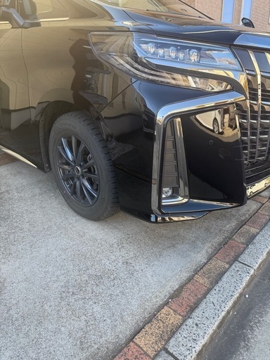 30 アルファード　美品　スタッドレスタイヤホイールセット　17インチ