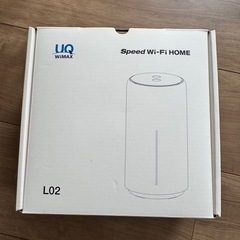 Speed Wi-Fi HOME L02 white UQ版 白