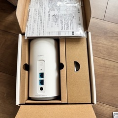Speed Wi-Fi HOME L02 white UQ版 白の画像