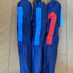 【新品未使用】 ポーチ付き コンパクト三脚チェア 3個の画像
