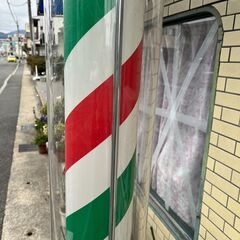 中古 理容サインポール 喜多アイディアK-7337型