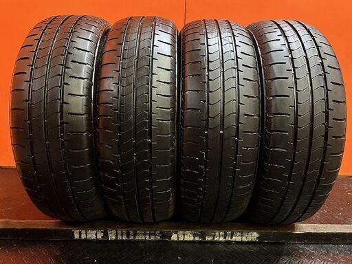 BS BRIDGESTONE NEWNO 185/60R15 15インチ 夏タイヤ 4本 23～24年製 バリ溝 カローラアクシオ ヴィッツ フィット等　(VTO068)