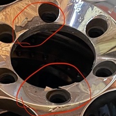 16.5インチ　ホイール　ランクルの画像