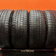 【DUNLOP WINTER MAXX WM03 215/50R17】スタッドレス【BALMINUM 17インチ 7J5HPCD114.3+53】21年製 レヴォーグ等　(KTN292)の画像