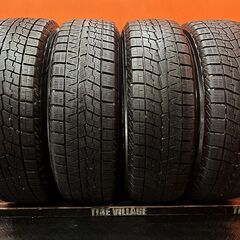 【YOKOHAMA iG70 215/60R18】スタッドレス【社外ホイール 18インチ 7J5HPCD112+47】21年製 バリ溝 ベンツ純正キャップ GLA/GLB等　(VTL246)の画像