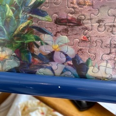 お値下げ！ディズニー ジグソーパズル 500ピース スティッチ エンジェル 完成品 額縁付き の画像