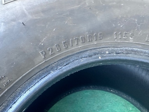 BF Goodrich 285/70R15 2本有