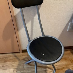 折りたたみパイプ椅子、丸椅子
