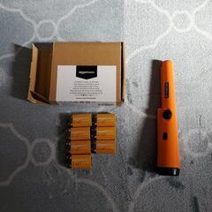 金属探知機セット 電池新品7個付き